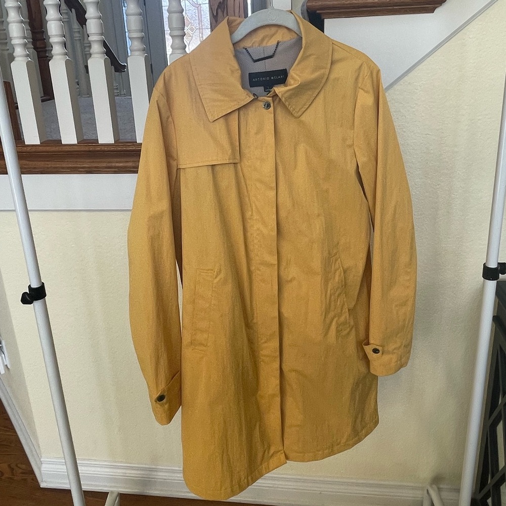 Antonio Melani Yellow Raincoat
